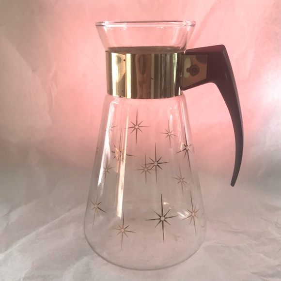 Corningware Other - Vintage Mid-Century Modern 1950s MGM Corningware Atomic Starburst Glass Carafe